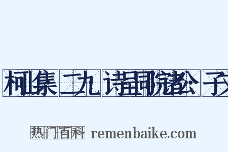 柯山集·二九·诗呈同院诸公·子文是什么意思的图片